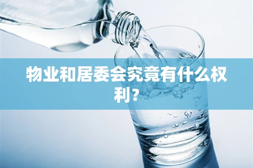 物业和居委会究竟有什么权利？