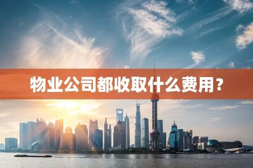 物业公司都收取什么费用？