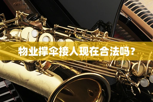 物业撑伞接人现在合法吗？