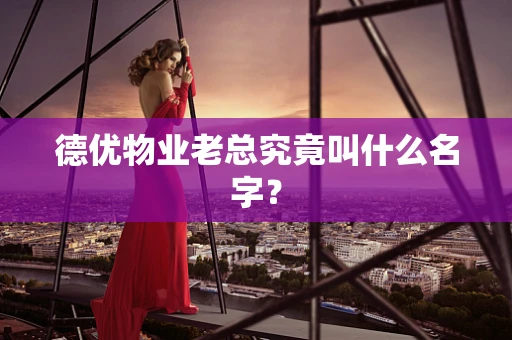 德优物业老总究竟叫什么名字？