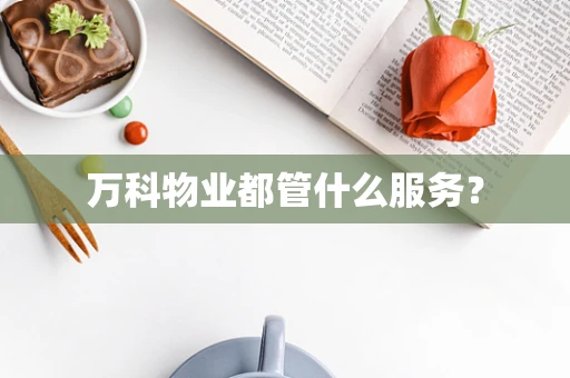 万科物业都管什么服务？