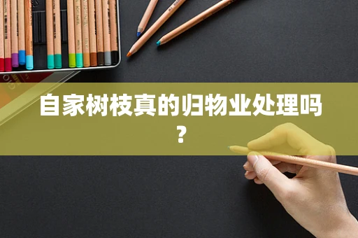 自家树枝真的归物业处理吗？