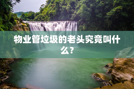 物业管垃圾的老头究竟叫什么？