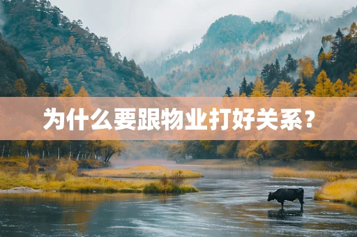 为什么要跟物业打好关系？