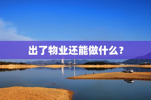 出了物业还能做什么？