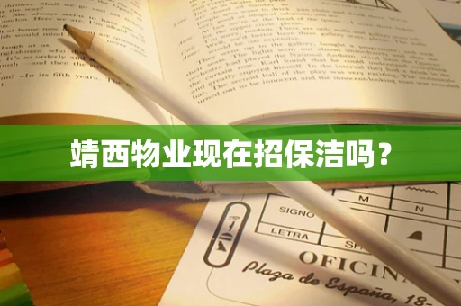 靖西物业现在招保洁吗？