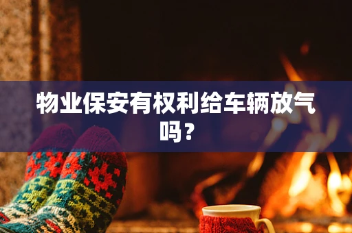 物业保安有权利给车辆放气吗？