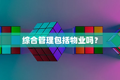 综合管理包括物业吗？