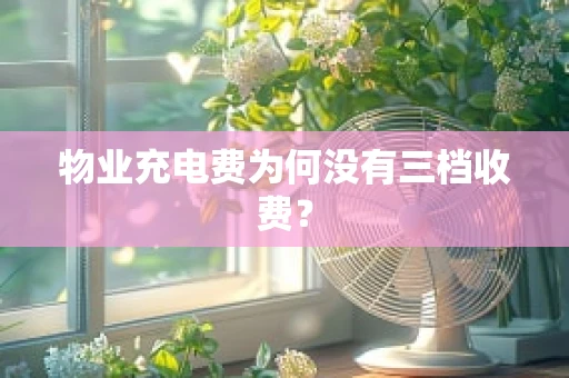 物业充电费为何没有三档收费？