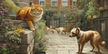 物业管理野猫野狗吗？