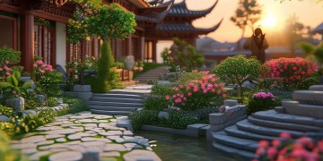 金溪花园物业管事吗？