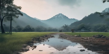 北区合作小区是否进行物业管理？