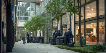 商场物业包括收垃圾吗？