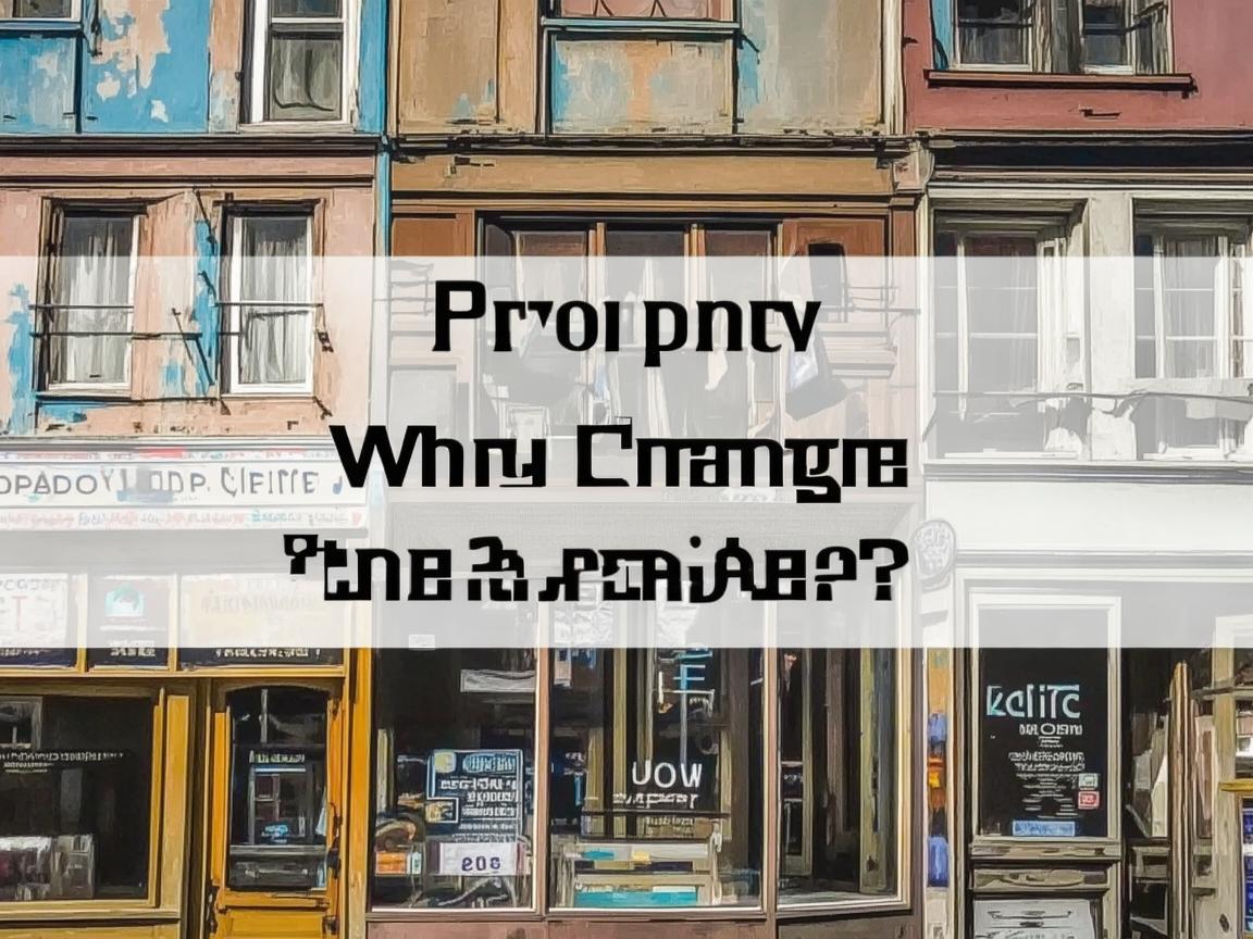 物业为什么不给改门面？
