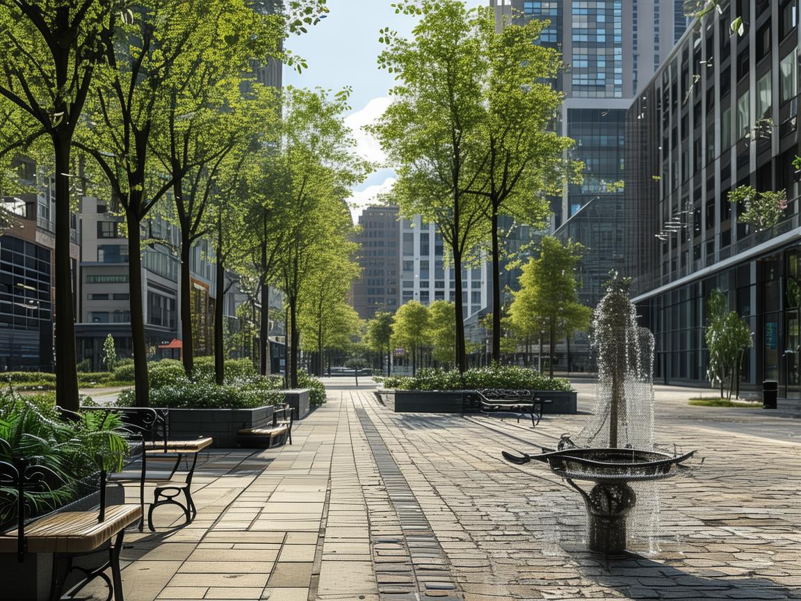 物业广场究竟长什么样子？